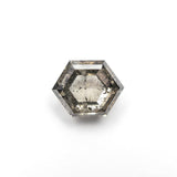 1.27ct 7.46x5.75x3.32mm Hexagon Rosecut 27537 - 57 - Lelya - bespoke engagement and wedding rings made in Scotland, UK