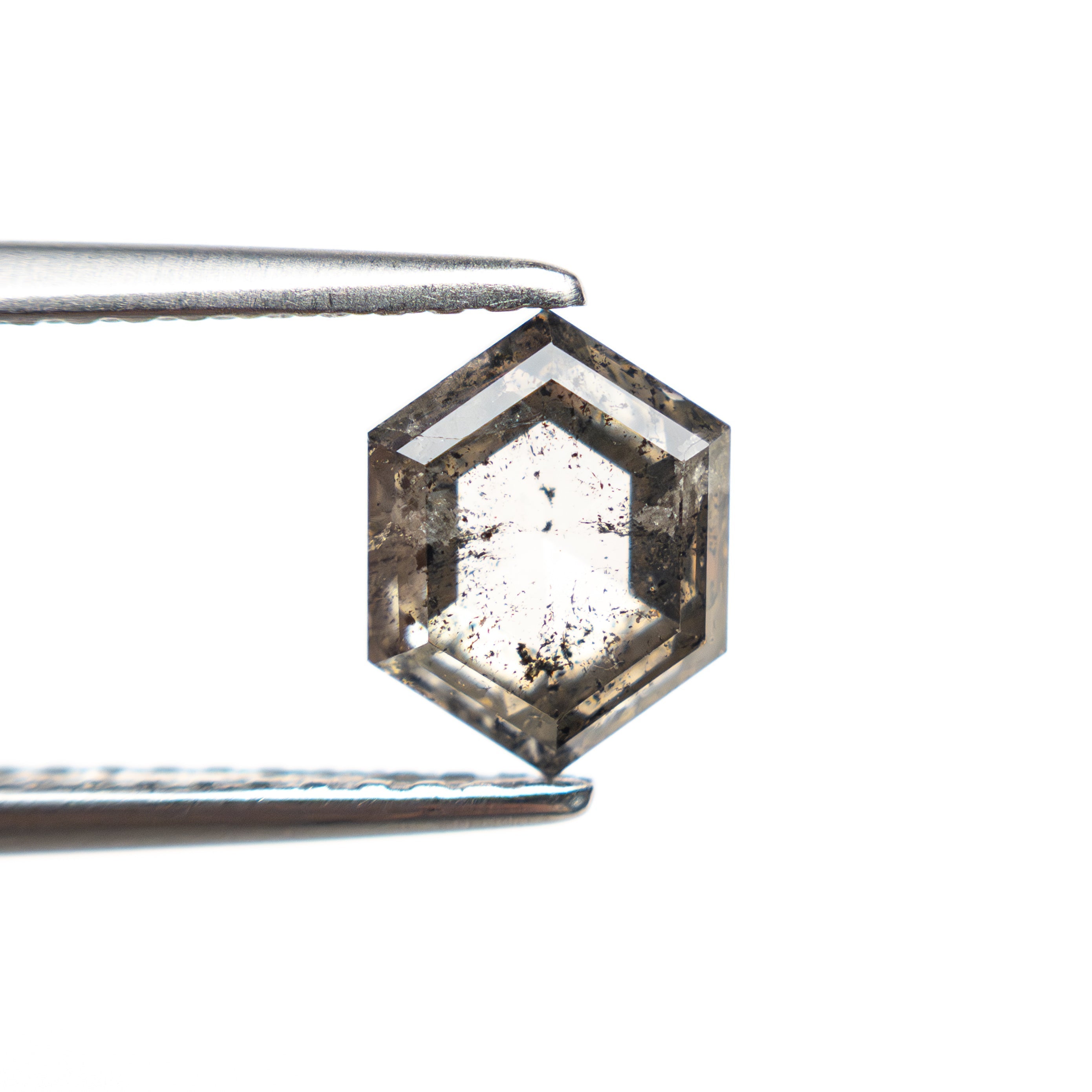 1.27ct 7.46x5.75x3.32mm Hexagon Rosecut 27537 - 57 - Lelya - bespoke engagement and wedding rings made in Scotland, UK