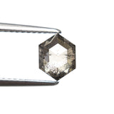 1.27ct 7.46x5.75x3.32mm Hexagon Rosecut 27537 - 57 - Lelya - bespoke engagement and wedding rings made in Scotland, UK
