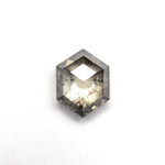 1.27ct 7.46x5.75x3.32mm Hexagon Rosecut 27537 - 57 - Lelya - bespoke engagement and wedding rings made in Scotland, UK