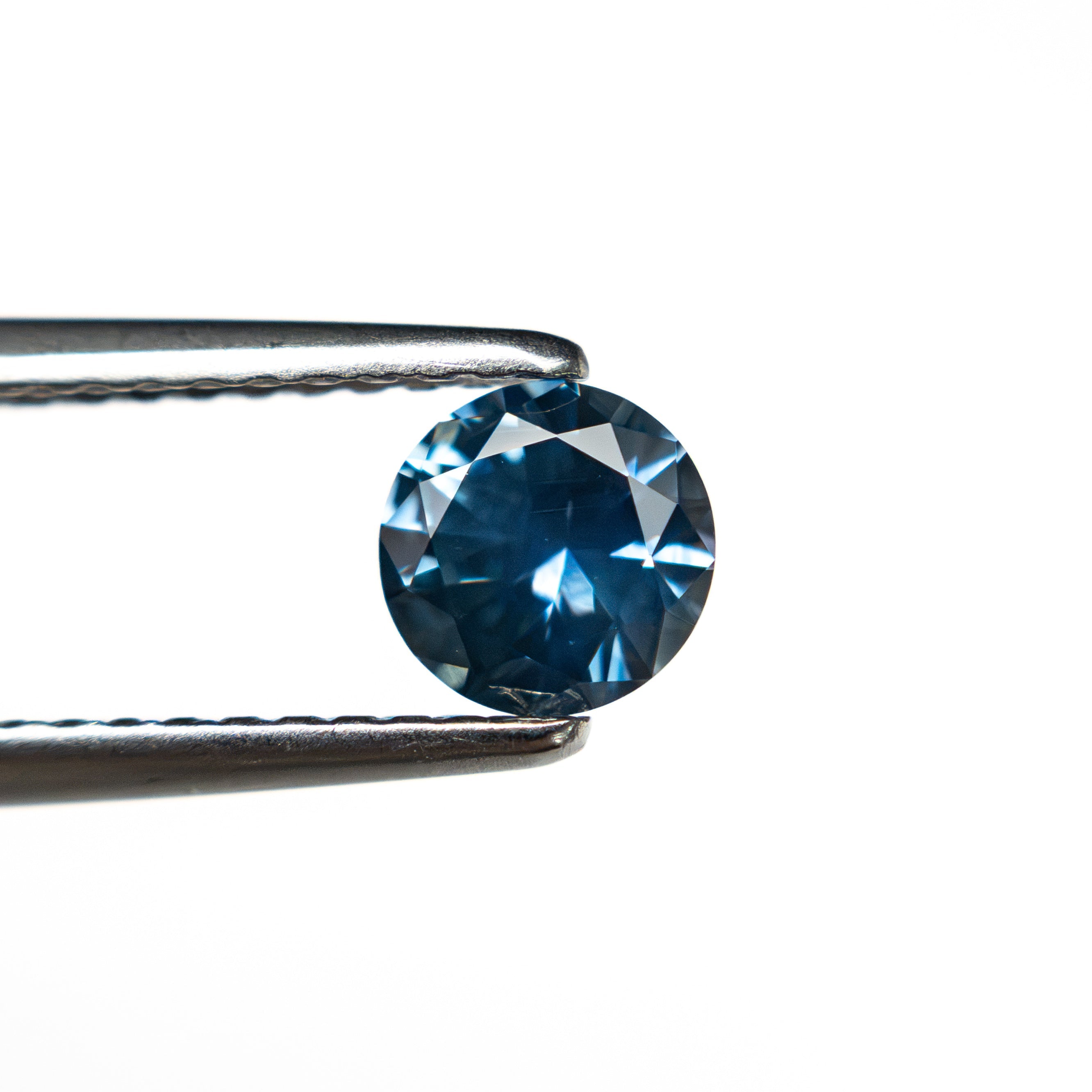 1.27cttw 2pc 5.10x5.08x3.12mm 5.33x5.32x3.54mm Round Brilliant Sapphire Matching Pair 26556-37 - Lelya - bespoke engagement and wedding rings made in Scotland, UK