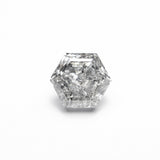 1.28ct 6.96x5.98x4.03mm Hexagon Step Cut 🇨🇦 27627 - 01 - Lelya - bespoke engagement and wedding rings made in Scotland, UK