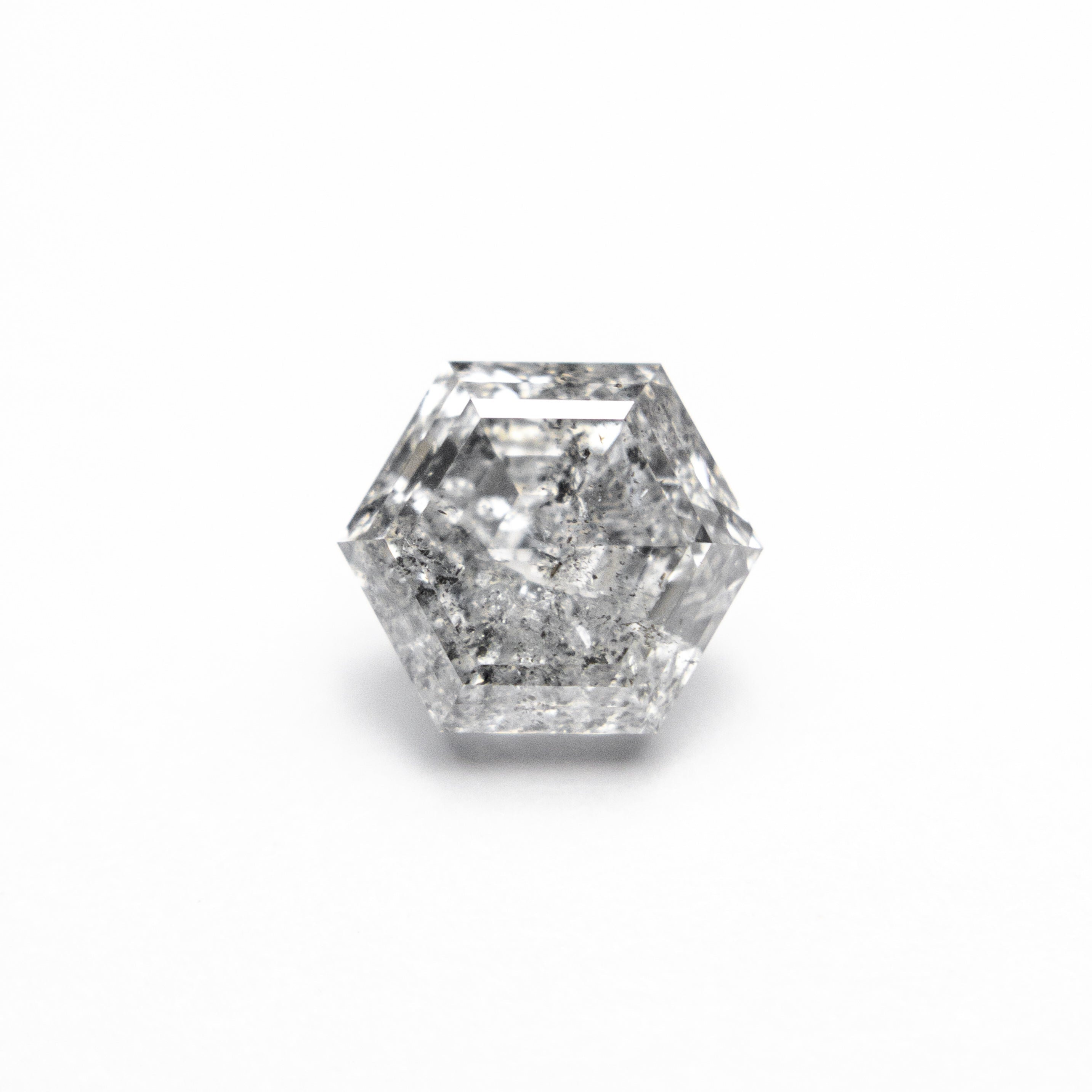 1.28ct 6.96x5.98x4.03mm Hexagon Step Cut 🇨🇦 27627 - 01 - Lelya - bespoke engagement and wedding rings made in Scotland, UK