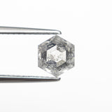 1.28ct 6.96x5.98x4.03mm Hexagon Step Cut 🇨🇦 27627 - 01 - Lelya - bespoke engagement and wedding rings made in Scotland, UK
