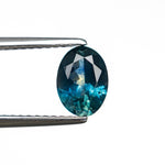 1.28ct 7.44x5.47x3.72mm Oval Brilliant Sapphire 28028-25 - Lelya - bespoke engagement and wedding rings made in Scotland, UK