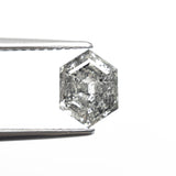 1.28ct 8.00x5.95x3.47mm Hexagon Step Cut 🇨🇦 27676 - 01 - Lelya - bespoke engagement and wedding rings made in Scotland, UK