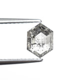 1.28ct 8.00x5.95x3.47mm Hexagon Step Cut 🇨🇦 27676 - 01 - Lelya - bespoke engagement and wedding rings made in Scotland, UK