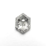 1.28ct 8.00x5.95x3.47mm Hexagon Step Cut 🇨🇦 27676 - 01 - Lelya - bespoke engagement and wedding rings made in Scotland, UK