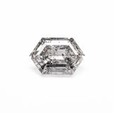 1.28ct 8.31x5.44x3.36mm Hexagon Step Cut 🇨🇦 27692 - 01 - Lelya - bespoke engagement and wedding rings made in Scotland, UK