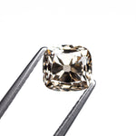 1.29ct 6.29x5.90x4.28mm SI1 C3 Modern Antique Old Mine Cut 🇨🇦 28006-01 - Lelya - bespoke engagement and wedding rings made in Scotland, UK