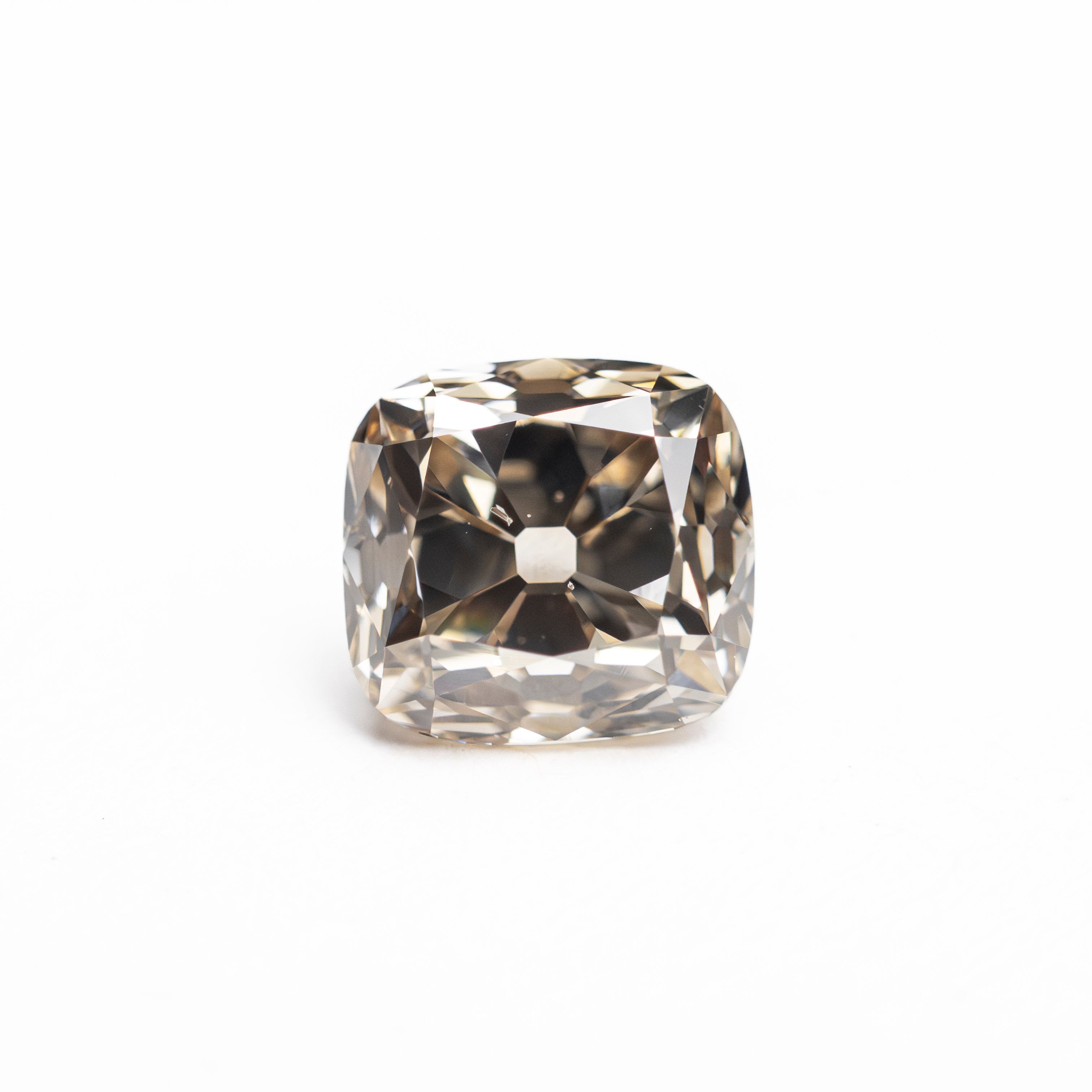 1.29ct 6.29x5.90x4.28mm SI1 C3 Modern Antique Old Mine Cut 🇨🇦 28006-01 - Lelya - bespoke engagement and wedding rings made in Scotland, UK