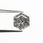 1.29ct 6.91x6.07x4.00mm Hexagon Step Cut 🇨🇦 27655 - 01 - Lelya - bespoke engagement and wedding rings made in Scotland, UK