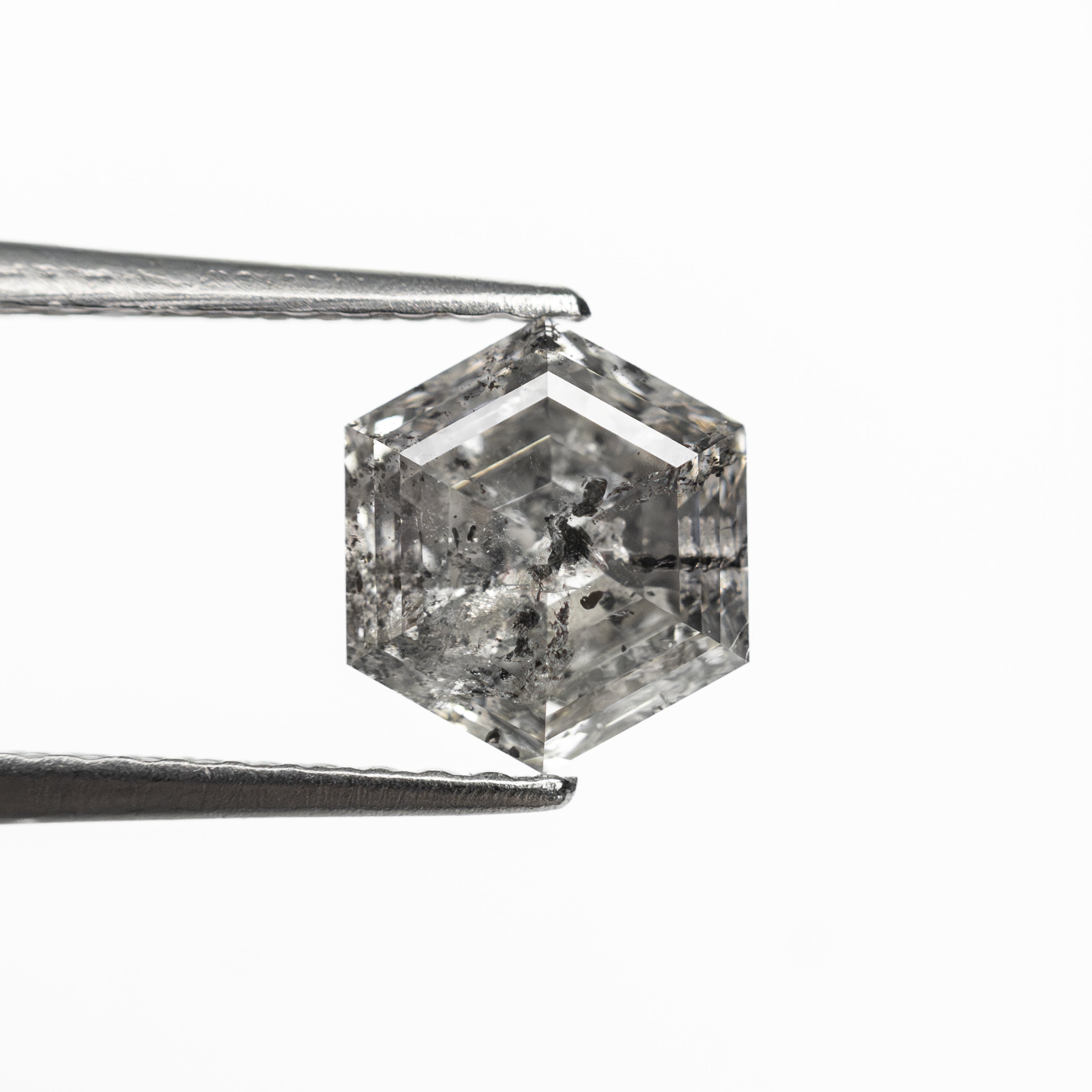 1.29ct 6.91x6.07x4.00mm Hexagon Step Cut 🇨🇦 27655 - 01 - Lelya - bespoke engagement and wedding rings made in Scotland, UK