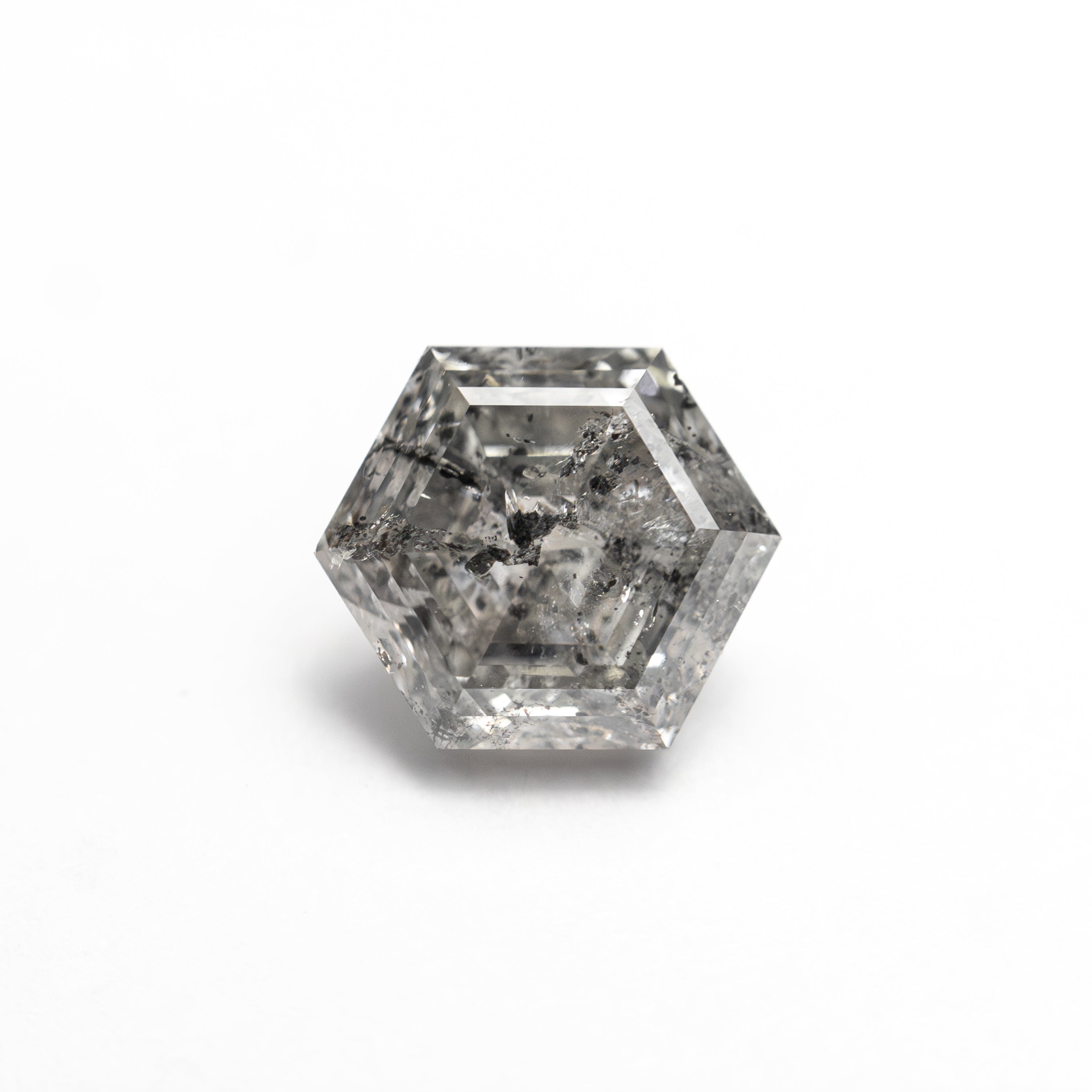 1.29ct 6.91x6.07x4.00mm Hexagon Step Cut 🇨🇦 27655 - 01 - Lelya - bespoke engagement and wedding rings made in Scotland, UK