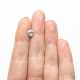 1.29ct 6.95x5.84x4.03mm Hexagon Step Cut 🇨🇦 26943 - 01 - Lelya - bespoke engagement and wedding rings made in Scotland, UK