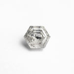 1.29ct 6.95x5.84x4.03mm Hexagon Step Cut 🇨🇦 26943 - 01 - Lelya - bespoke engagement and wedding rings made in Scotland, UK