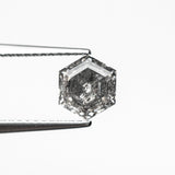 1.29ct 7.02x6.26x3.86mm Hexagon Step Cut 🇨🇦 26953 - 01 - Lelya - bespoke engagement and wedding rings made in Scotland, UK