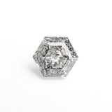 1.29ct 7.04x6.03x4.15mm Hexagon Step Cut 🇨🇦 27007 - 01 - Lelya - bespoke engagement and wedding rings made in Scotland, UK