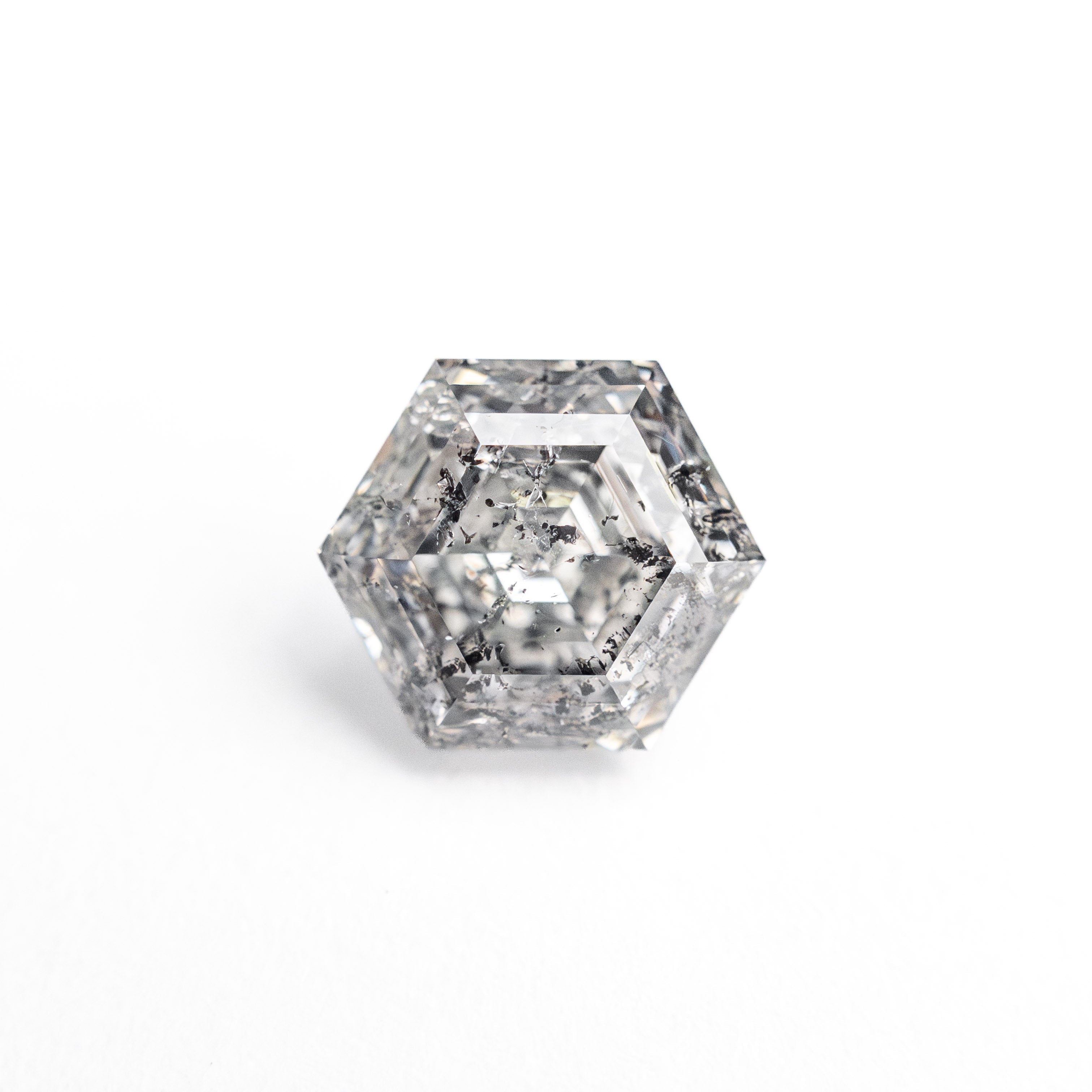 1.29ct 7.04x6.03x4.15mm Hexagon Step Cut 🇨🇦 27007 - 01 - Lelya - bespoke engagement and wedding rings made in Scotland, UK