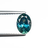 1.29ct 7.42x5.47x3.88mm Oval Brilliant Sapphire 28028-19 - Lelya - bespoke engagement and wedding rings made in Scotland, UK