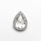 1.29ct 7.83x5.95x3.42mm Pear Double Cut 27223 - 14 - Lelya - bespoke engagement and wedding rings made in Scotland, UK