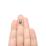 1.30ct 12.04x6.711.79mm Pear Rosecut Sapphire 22436 - 03 - Lelya - bespoke engagement and wedding rings made in Scotland, UK