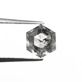 1.30ct 6.97x5.99x3.93mm Hexagon Rosecut 🇨🇦 27608 - 01 - Lelya - bespoke engagement and wedding rings made in Scotland, UK