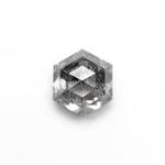 1.30ct 6.97x5.99x3.93mm Hexagon Rosecut 🇨🇦 27608 - 01 - Lelya - bespoke engagement and wedding rings made in Scotland, UK