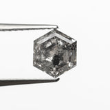 1.30ct 6.97x5.99x3.93mm Hexagon Rosecut 🇨🇦 27608 - 01 - Lelya - bespoke engagement and wedding rings made in Scotland, UK