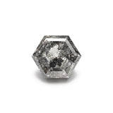 1.30ct 6.97x5.99x3.93mm Hexagon Rosecut 🇨🇦 27608 - 01 - Lelya - bespoke engagement and wedding rings made in Scotland, UK