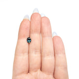 1.30ct 7.38x5.52x3.81mm Oval Brilliant Sapphire 28028-10 - Lelya - bespoke engagement and wedding rings made in Scotland, UK
