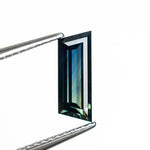 1.31ct 10.46x3.86x2.76mm Trapezoid Step Cut Sapphire 27766-11 - Lelya - bespoke engagement and wedding rings made in Scotland, UK