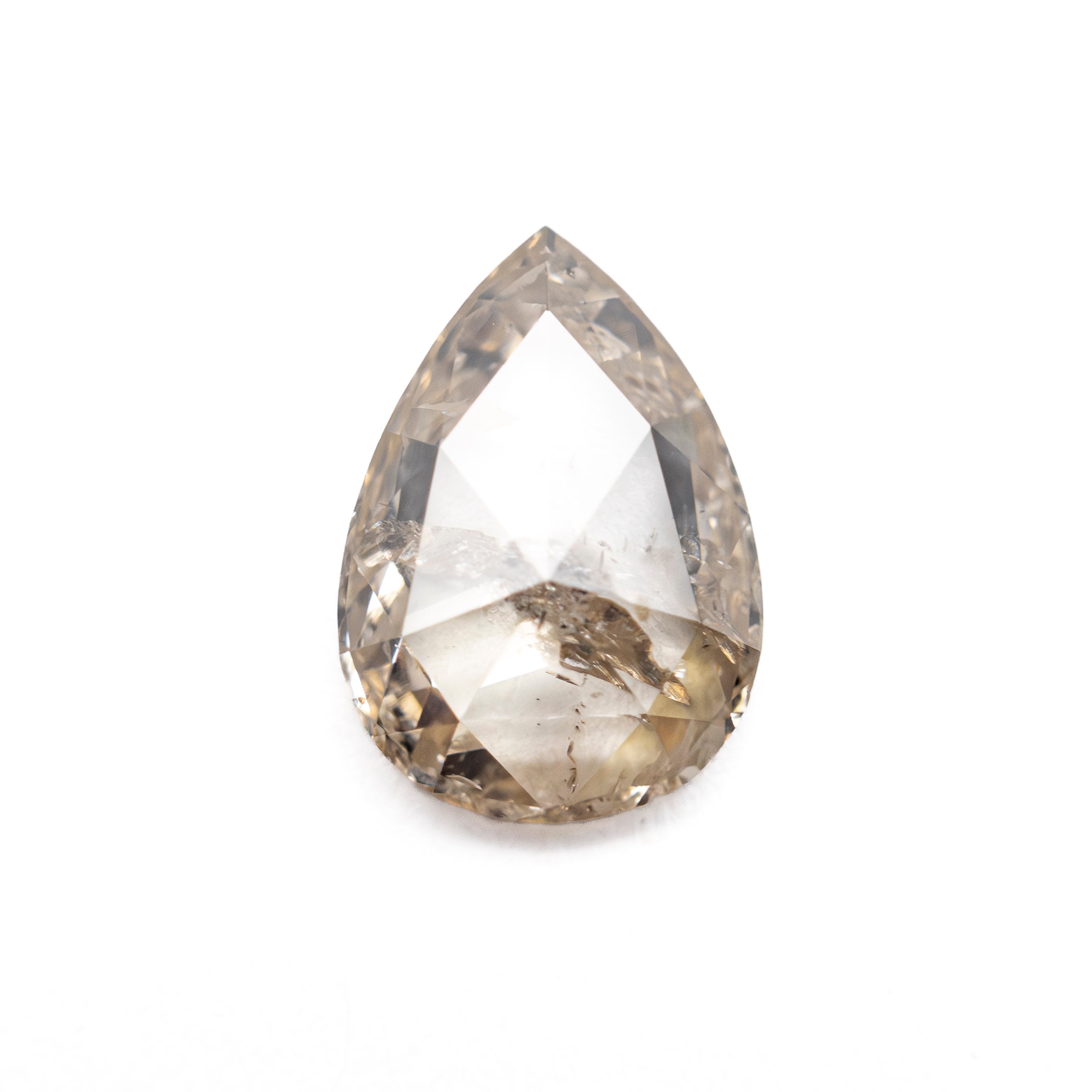 1.31ct 9.09x6.40x2.71mm Pear Rosecut 27537 - 18 - Lelya - bespoke engagement and wedding rings made in Scotland, UK