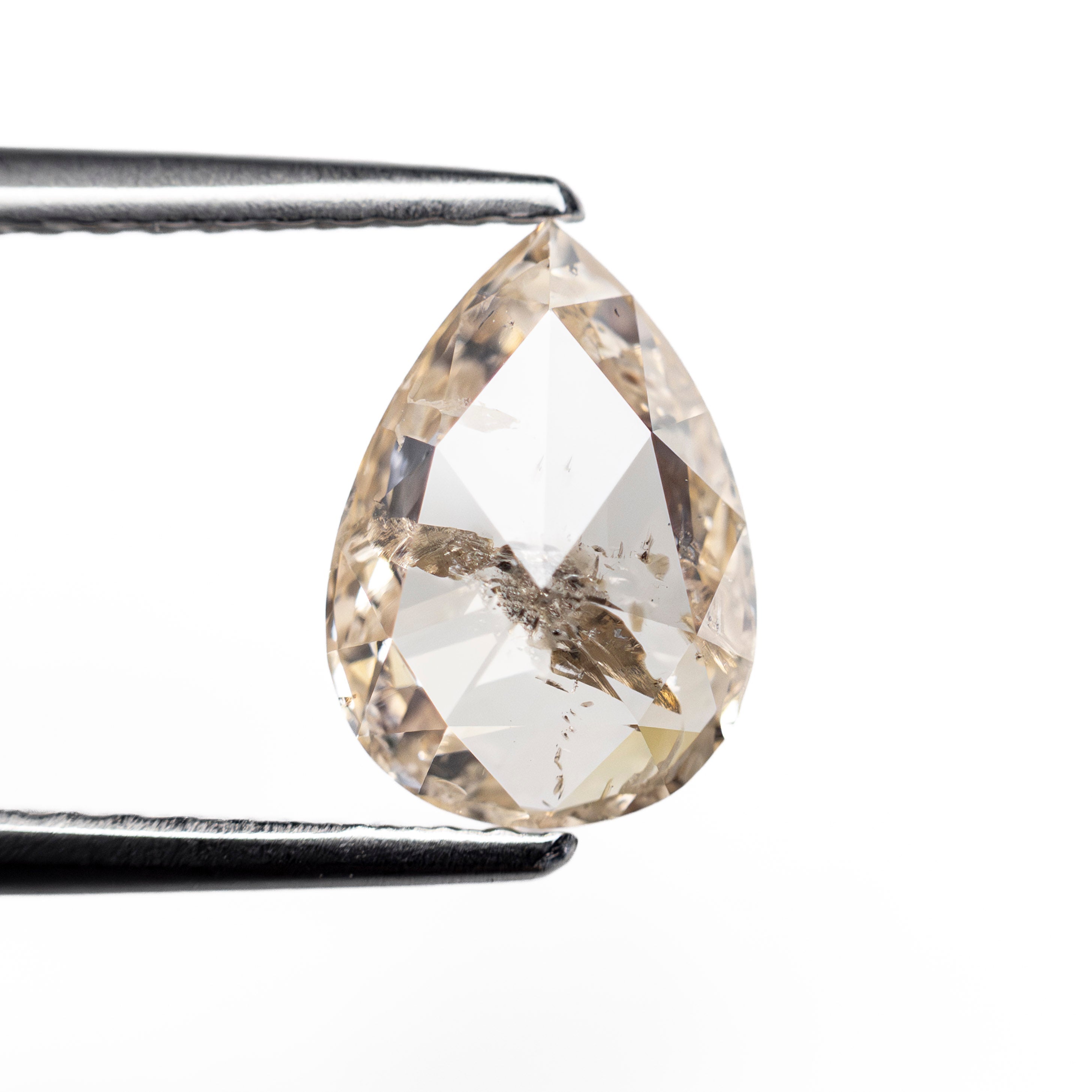 1.31ct 9.09x6.40x2.71mm Pear Rosecut 27537 - 18 - Lelya - bespoke engagement and wedding rings made in Scotland, UK