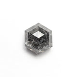 1.32ct 6.88x6.11x3.95mm Hexagon Rosecut 🇨🇦 27596 - 01 - Lelya - bespoke engagement and wedding rings made in Scotland, UK