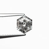1.32ct 7.19x5.87x4.16mm Hexagon Step Cut 🇨🇦 27040 - 01 - Lelya - bespoke engagement and wedding rings made in Scotland, UK