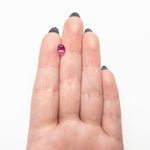 1.32ct 7.48x5.50x3.86mm Oval Brilliant Sapphire 27956 - 32 - Lelya - bespoke engagement and wedding rings made in Scotland, UK