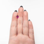 1.32ct 7.58x6.04x3.55mm Oval Brilliant Sapphire 27955 - 28 - Lelya - bespoke engagement and wedding rings made in Scotland, UK