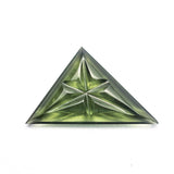 1.33ct 7.38x12.60x1.96mm Triangle Fantasy Cut Sapphire 27762-04 - Lelya - bespoke engagement and wedding rings made in Scotland, UK