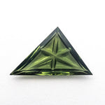 1.33ct 7.38x12.60x1.96mm Triangle Fantasy Cut Sapphire 27762-04 - Lelya - bespoke engagement and wedding rings made in Scotland, UK