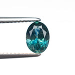 1.33ct 7.59x5.56x3.77mm Oval Brilliant Sapphire 28028-20 - Lelya - bespoke engagement and wedding rings made in Scotland, UK