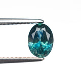 1.33ct 7.59x5.56x3.77mm Oval Brilliant Sapphire 28028-20 - Lelya - bespoke engagement and wedding rings made in Scotland, UK