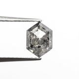 1.33ct 7.81x5.61x3.79mm Hexagon Rosecut 🇨🇦 27597 - 01 - Lelya - bespoke engagement and wedding rings made in Scotland, UK