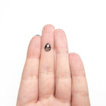 1.33ct 8.35x6.53x3.13mm Pear Rosecut 27542 - 10 - Lelya - bespoke engagement and wedding rings made in Scotland, UK