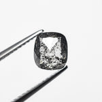1.34ct 6.83x6.07x3.29mm Cushion Double Cut 26784 - 05 - Lelya - bespoke engagement and wedding rings made in Scotland, UK