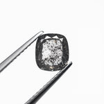 1.34ct 6.83x6.07x3.29mm Cushion Double Cut 26784 - 05 - Lelya - bespoke engagement and wedding rings made in Scotland, UK