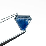 1.36ct 6.31x7.17x3.08mm Cut Corner Triangle Portrait Cut Sapphire 22266 - 31 - Lelya - bespoke engagement and wedding rings made in Scotland, UK
