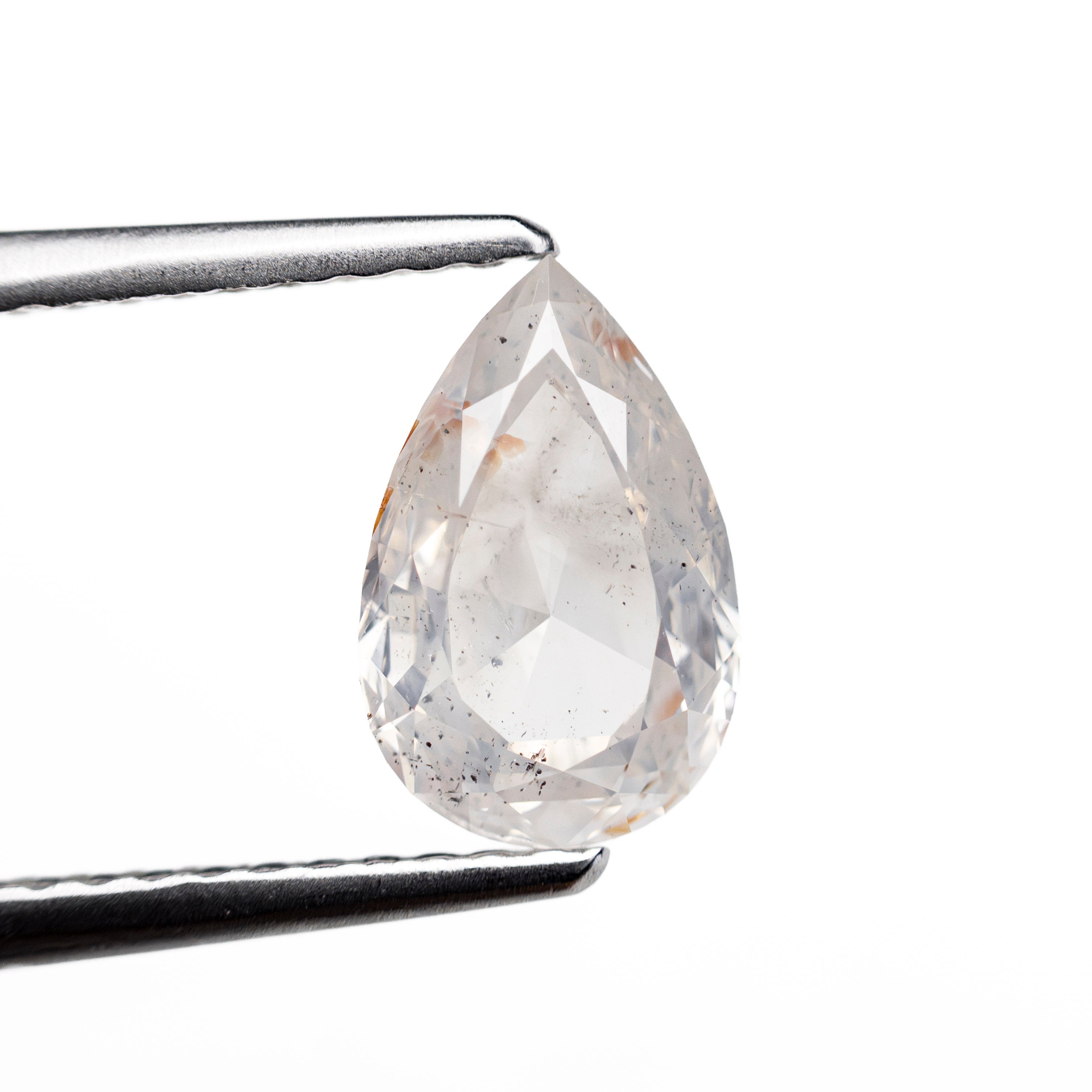 1.36ct 9.02x5.83x3.40mm Pear Double Cut 27223-15 - Lelya - bespoke engagement and wedding rings made in Scotland, UK