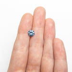 1.37ct 6.81x6.79x4.25mm Round Brilliant Sapphire 26766 - 14 - Lelya - bespoke engagement and wedding rings made in Scotland, UK