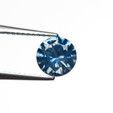 1.37ct 6.81x6.79x4.25mm Round Brilliant Sapphire 26766 - 14 - Lelya - bespoke engagement and wedding rings made in Scotland, UK